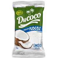 Coco em Flocos Ducoco Úmido e Adoçado 1kg - Cod. 7896016601101