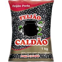 Feijão Preto Caldão Tipo 1 1kg - Cod. 7897656600011