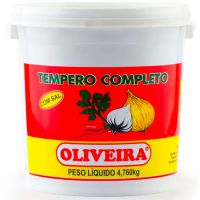 Tempero Completo Oliveira com Pimenta 4,76kg - Cod. 7896202830209