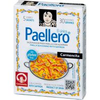 Tempero para Paella Paellero Carmenci com Açafrão Sachê 20g - Cod. 8413700081804