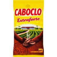 Café Torrado e Moído Caboclo Extra Forte 500g | Caixa com 10 Unidades - Cod. 7896089016239C10