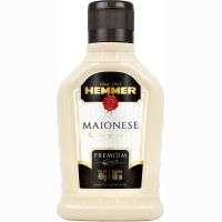 Maionese Hemmer Premium Squeeze 480g | Caixa com 15 Unidades - Cod. 7891031412220C15