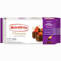 Cobertura em Barra Mavalério Premium Chocolate Meio Amargo 1,1kg - Cod. 7896072692334