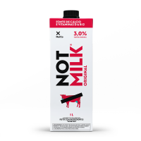 Not Milk Integral Leite Vegetal 1L | Caixa com 12 unidades - Cod. 17898686950302