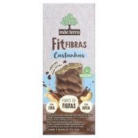 Barra de Cereal Mãe Terra Fit Fibras Castanha e Chocolate 20g - Cod. 7896496993611