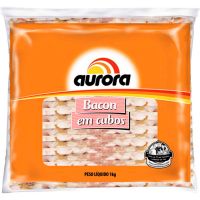 Bacon Aurora em Cubos 1kg - Cod. 7891164003319