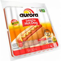 Salsicha Aurora Hot Dog 3kg - Cod. 7891164005108
