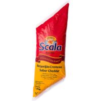Requeijão Cremoso Scala Sabor Cheddar Bisnaga 1,8kg - Cod. 7898039680064