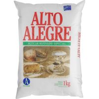 Açúcar Refinado Alto Alegre 1kg | Caixa com 10 Unidades - Cod. 17896508200031
