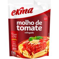 Molho de Tomate Ekma Refogado Stand Up 2kg | Caixa com 6 Unidades - Cod. 17896455004348C6