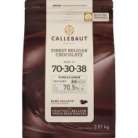 Chocolate para Cobertura Barry Callebaut 70,5% de Cacau em Moedas 2kg - Cod. 5410522593815