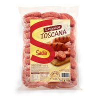 Linguiça Toscana Congelada Sadia 5kg|Caixa com 15kg | 3 unidades - Cod. 17893000024011