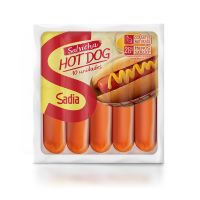 Salsicha Hot Dog Resfriada 500g Sadia | Caixa com 12 Unidades - Cod. 27893000135523