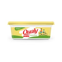 Margarina Vegetal Cremosa com Sal 250g Qualy|Caixa com 6kg | 24 unidades - Cod. 17893000394114