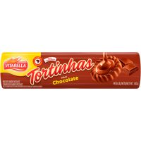 Biscoito Recheado Vitarella Tortinha Chocolate 150g | Caixa com 30 Unidades - Cod. 7896213002527C30