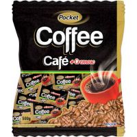 Bala Dura Riclan Pocket Coffee 500g | Caixa com 14 Unidades - Cod. 7891151035491C14