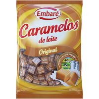 Caramelo Embaré Baunilha e Leite 660g | Caixa com 18 Unidades - Cod. 7896259417293C18