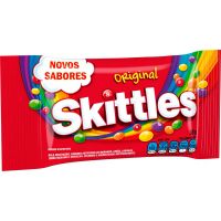 Bala Mastigável Skittles Original 38g | Caixa com 14 Unidades - Cod. 7896423480894C14