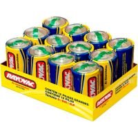 Pilha Rayovac Amarelinha D Com 12 Unidades | Caixa com 24 Unidades - Cod. 7896009765346C24