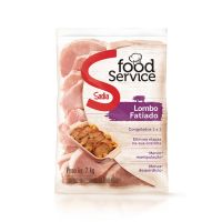 Lombo Suíno Fatiado Sadia Food Service 2kg | Caixa com 4 Unidades - Cod. 17891515558724