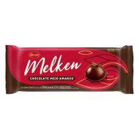 Cobertura de Chocolate em Barra Harald Melken Meio Amargo 1,01kg | Caixa com 10 Unidades - Cod. 7897077837133C10