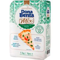 Farinha de Trigo Dona Benta Pizza 5kg | Caixa com 5 Unidades - Cod. 17896005212353C5