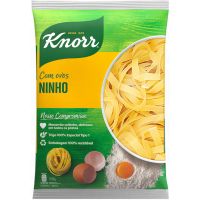 Macarrão Knorr Massa com Ovos Ninho 500g | Caixa com 20 Unidades - Cod. 37891150062444C20