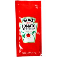 Ketchup Heinz Sachê 8g | Caixa Com 192 Unidades - Cod. 17896102501626