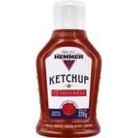 Ketchup Hemmer Frasco 320g | Caixa com 25 Unidades - Cod. 17891031409401C25