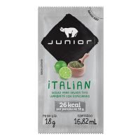 Molho para Salada Junior Italiano Sachê 18g | Caixa com 180 Unidades - Cod. 7896102805130