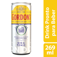 Gin & Tonic Gordon's Lata 269ml - Cod. 7893218003771