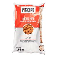Batata Congelada Mccain Pickers Potato Pops Recheada com Bacon e Calabresa Pacote 1,05kg - Cod. 7896105800934