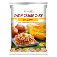 Mistura para Bolo Puratos Satin Creme Cake Banana 2kg - Cod. 7898215603665