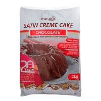 Mistura para Bolo Puratos Satin Creme Cake Chocolate 2kg - Cod. 7898215602002