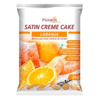 Mistura para Bolo Puratos Satin Creme Cake Laranja 2kg - Cod. 7898215603894