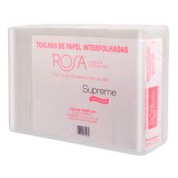 Papel Toalha Supreme 2D 100% Celulose 20x21cm com 1000 Folhas - Cod. 7897460801482