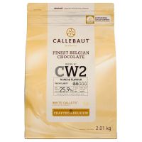 Cobertura de Chocolate Callebaut Branco CW2 em Moedas 2kg - Cod. 5410522593495