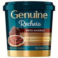 Recheio Genuine Chocolate Meio Amargo Balde 1,05kg - Cod. 7896036099629