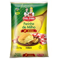 Farinha Milho Grossa Fritz & Frida 1kg - Cod. 7890300089187