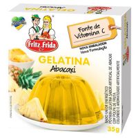 Gelatina Abacaxi Fritz & Frida 35g - Cod. 7890300400159