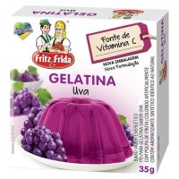 Gelatina Uva Fritz & Frida 35g - Cod. 7890300400234
