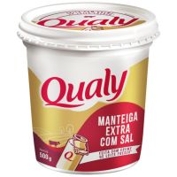 Manteiga Qualy com Sal 500g - Cod. 17891515557420