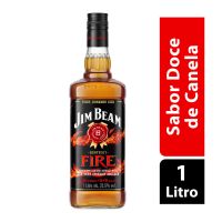 Whisky Bourbon Americano Jim Beam Fire 1L - Cod. 80686006398