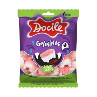 Gelatines Mini Dente Vampiro Citrico 15g | Caixa com 12 Unidades - Cod. 7896451912923C12