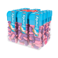 Pastilha Mini Minty Tutti-Frutti+Uva | Caixa com 12 Unidades - Cod. 7896451914194C12