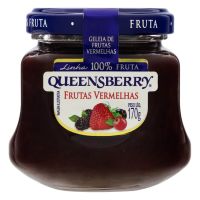 Geleia Queensberry 100% Fruta Frutas Vermelhas 170g - Cod. 7896214505188