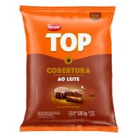 Chocolate para Cobertura em Gotas Harald Top Fracionada ao Leite 1,01kg - Cod. 7897077837324