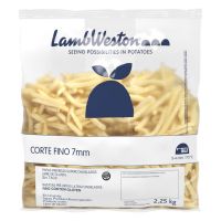 Batata Congelada Lamb Weston Corte Fino 7mm 2,25kg - Cod. 7791688888273