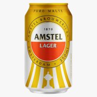 Cerveja Amstel Lager Lata 350ml - Cod. 7896045504848