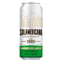 Cerveja Sul Americana American Lager Puro Malte Lata 473ml - Cod. 17896336810174